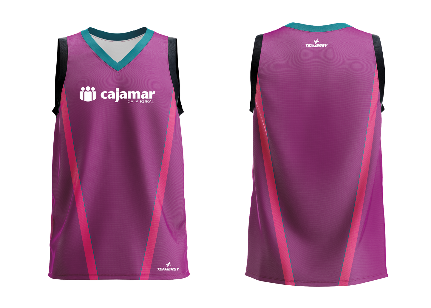 CAMISETA BALONCESTO ROSA GENERACIÓN 25/27