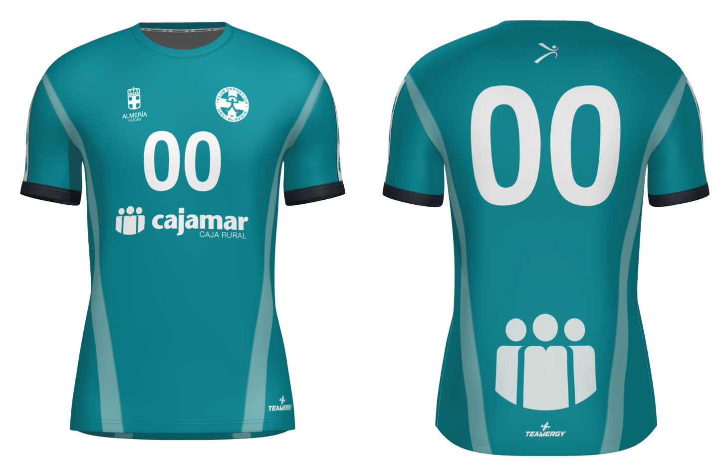 CAMISETA MC 1ª EQUIPACIÓN AZUL CD URCI