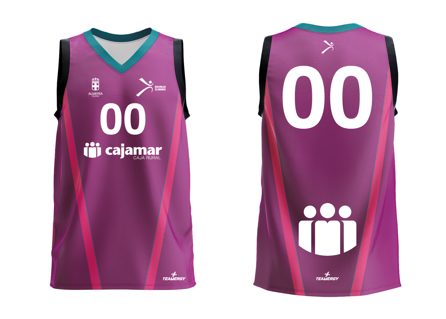 CAMISETA TIRANTES 2ª EQUIPACIÓN ROSA