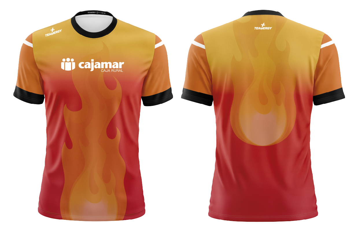 CAMISETA MANGA CORTA NARANJA GENERACIÓN 23/25