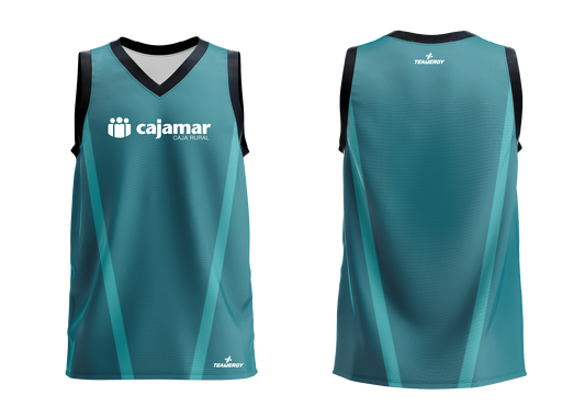 CAMISETA BALONCESTO AZUL GENERACIÓN 25/27