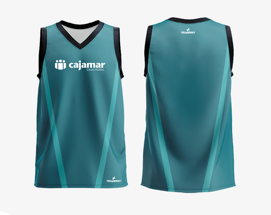 CAMISETA BALONCESTO AZUL 25/27