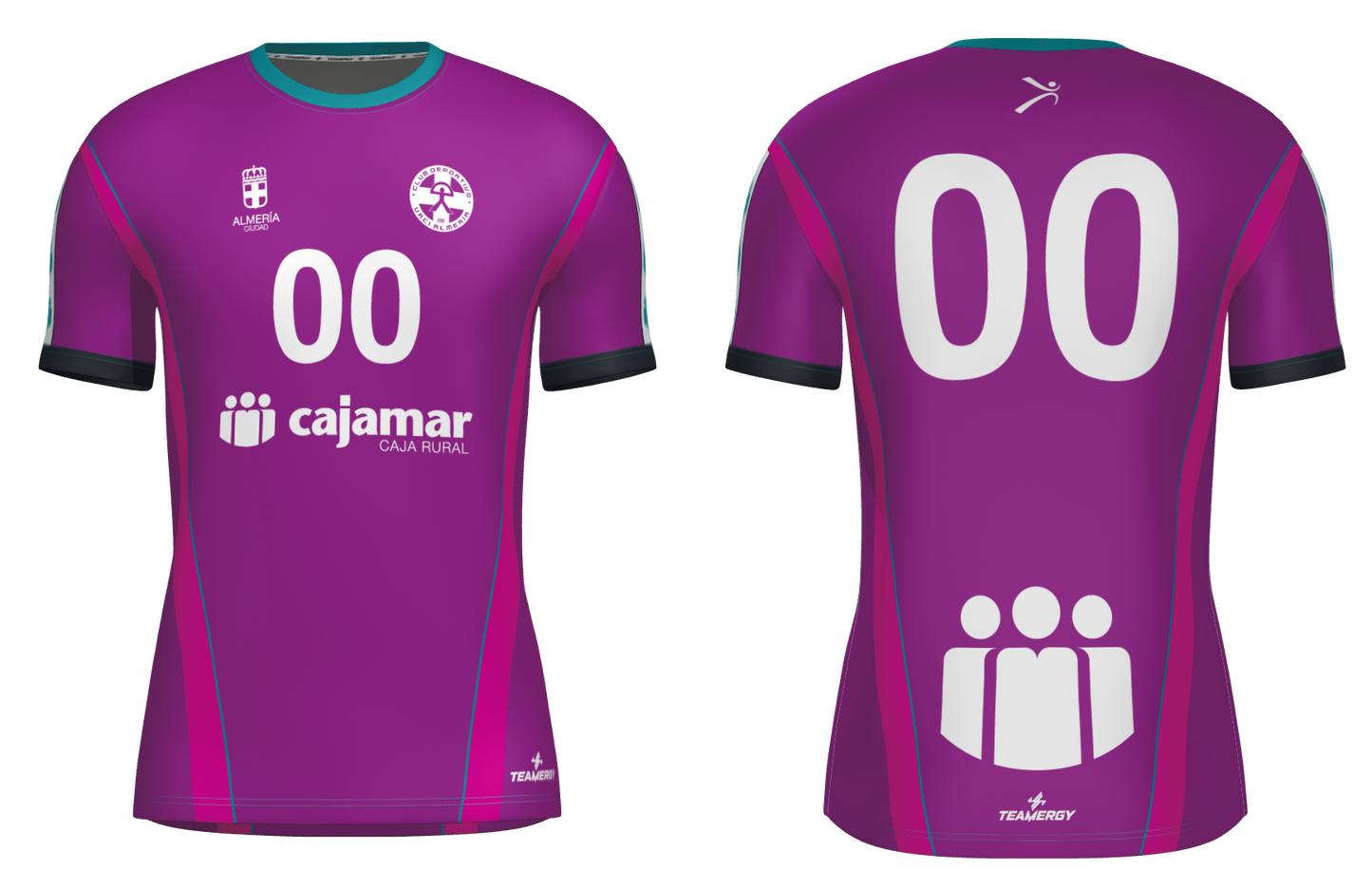 CAMISETA MC 2ª EQUIPACIÓN ROSA CD URCI
