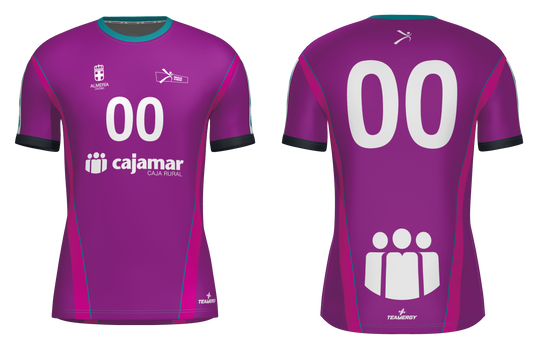 CAMISETA MC 2ª EQUIPACIÓN ROSA