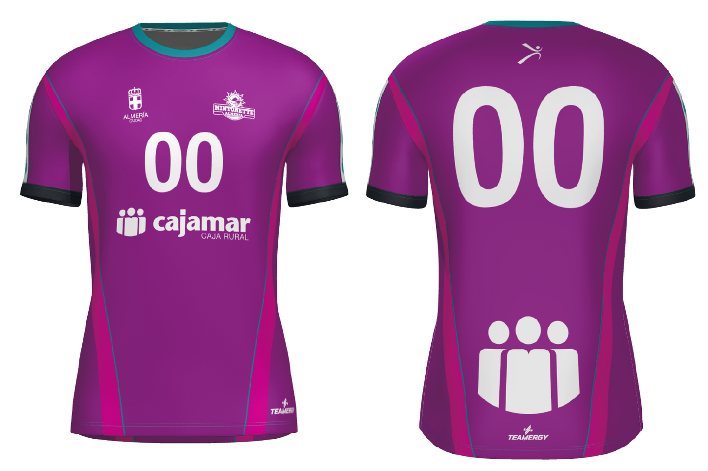 CAMISETA MC 2ª EQUIPACIÓN ROSA CD MINTONETTE