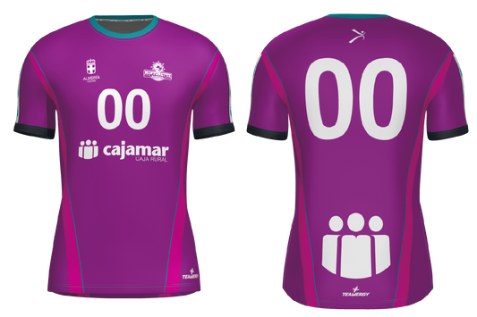 CAMISETA MC 2ª EQUIPACIÓN ROSA CD MINTONETTE